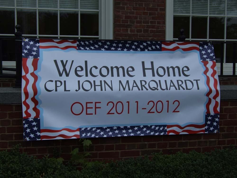 Welcome Home Sign